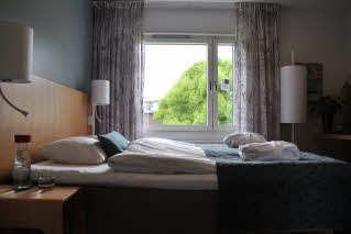 Copyright: : Mats Ahlmark, Konstapelgrand 23, 831 38 Ostersund, 0702-26 66 17, rewpert@hotmail.com Scandic Ostersund Syd, superior extra, queensize bed